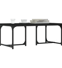 Couchtisch Schwarz 90x50x35 cm Holzwerkstoff