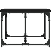 Couchtisch Schwarz 90x50x35 cm Holzwerkstoff