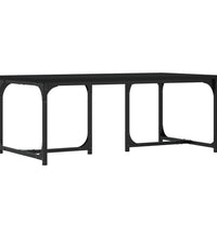 Couchtisch Schwarz 90x50x35 cm Holzwerkstoff