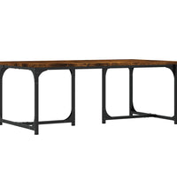 Couchtisch Räuchereiche 90x50x35 cm Holzwerkstoff