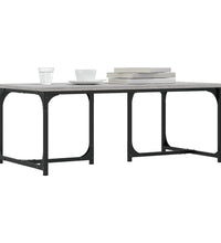 Couchtisch Grau Sonoma 90x50x35 cm Holzwerkstoff