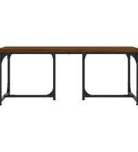Couchtisch Braun Eichen-Optik 90x50x35 cm Holzwerkstoff