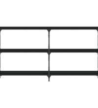 Konsolentisch Schwarz 156x28x80,5 cm Holzwerkstoff