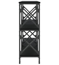 Konsolentisch Schwarz 156x28x80,5 cm Holzwerkstoff