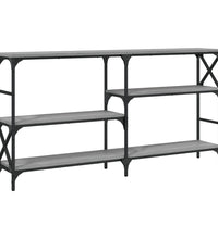 Konsolentisch Grau Sonoma 150x29x76,5 cm Holzwerkstoff