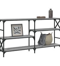 Konsolentisch Grau Sonoma 150x29x76,5 cm Holzwerkstoff