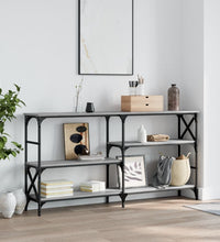Konsolentisch Grau Sonoma 150x29x76,5 cm Holzwerkstoff