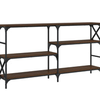 Konsolentisch Braun Eichen-Optik 150x29x76,5 cm Holzwerkstoff