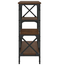 Konsolentisch Braun Eichen-Optik 150x29x76,5 cm Holzwerkstoff