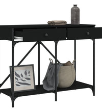Konsolentisch Schwarz 100x39x78,5 cm Holzwerkstoff