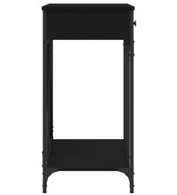 Konsolentisch Schwarz 100x39x78,5 cm Holzwerkstoff