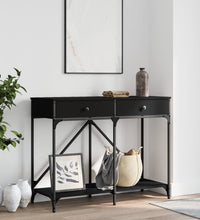 Konsolentisch Schwarz 100x39x78,5 cm Holzwerkstoff