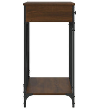 Konsolentisch Braun Eichen-Optik 100x39x78,5 cm Holzwerkstoff