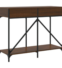 Konsolentisch Braun Eichen-Optik 100x39x78,5 cm Holzwerkstoff