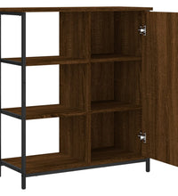 Sideboard Braun Eichen-Optik 70x30x80 cm Holzwerkstoff