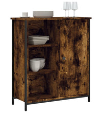 Sideboard Räuchereiche 70x30x80 cm Holzwerkstoff