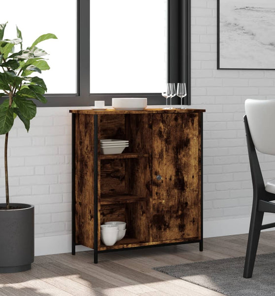 Sideboard Räuchereiche 70x30x80 cm Holzwerkstoff