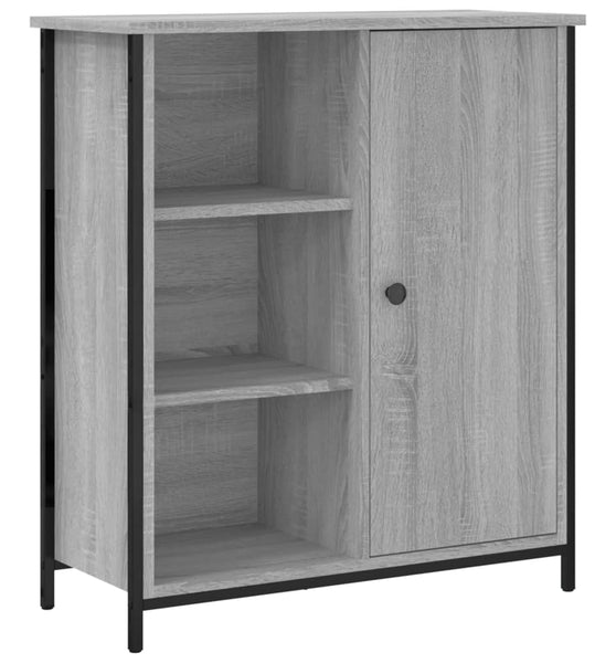 Sideboard Grau Sonoma 70x30x80 cm Holzwerkstoff