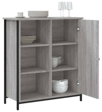 Sideboard Grau Sonoma 70x30x80 cm Holzwerkstoff