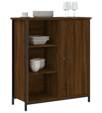 Sideboard Braun Eichen-Optik 70x30x80 cm Holzwerkstoff