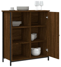 Sideboard Braun Eichen-Optik 70x30x80 cm Holzwerkstoff