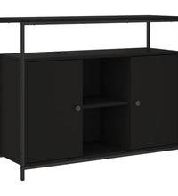 Sideboard Schwarz 100x35x80 cm Holzwerkstoff