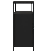 Sideboard Schwarz 100x35x80 cm Holzwerkstoff
