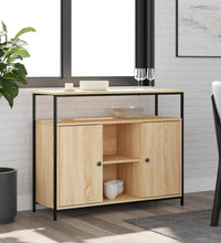 Sideboard Sonoma-Eiche 100x35x80 cm Holzwerkstoff