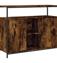 Sideboard Räuchereiche 100x35x80 cm Holzwerkstoff