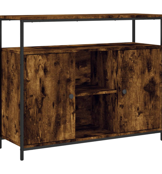 Sideboard Räuchereiche 100x35x80 cm Holzwerkstoff