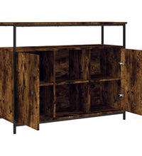 Sideboard Räuchereiche 100x35x80 cm Holzwerkstoff