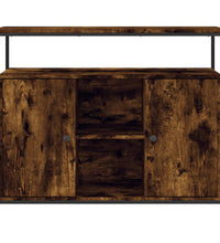 Sideboard Räuchereiche 100x35x80 cm Holzwerkstoff