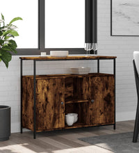 Sideboard Räuchereiche 100x35x80 cm Holzwerkstoff