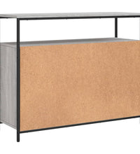 Sideboard Grau Sonoma 100x35x80 cm Holzwerkstoff