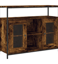 Sideboard Räuchereiche 100x35x80 cm Holzwerkstoff