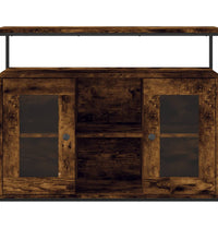 Sideboard Räuchereiche 100x35x80 cm Holzwerkstoff