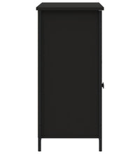 Sideboard Schwarz 100x35x75 cm Holzwerkstoff