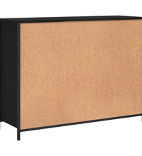 Sideboard Schwarz 100x35x75 cm Holzwerkstoff