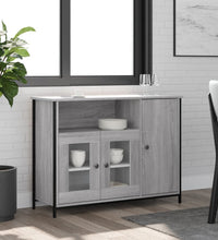 Sideboard Grau Sonoma 100x35x75 cm Holzwerkstoff