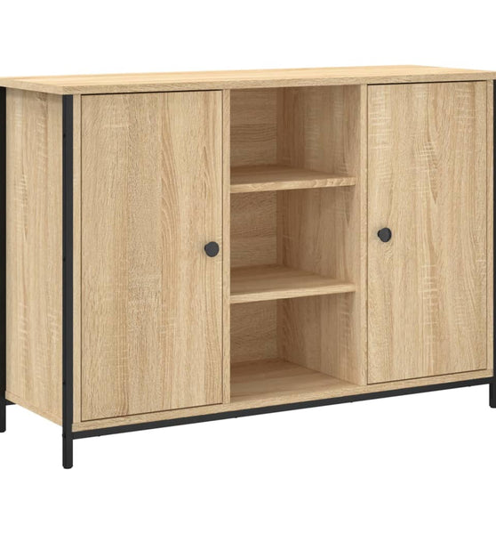 Sideboard Sonoma-Eiche 100x35x70 cm Holzwerkstoff