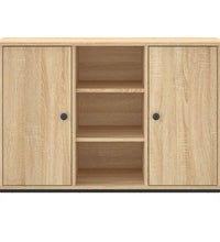 Sideboard Sonoma-Eiche 100x35x70 cm Holzwerkstoff