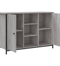 Sideboard Grau Sonoma 100x35x70 cm Holzwerkstoff