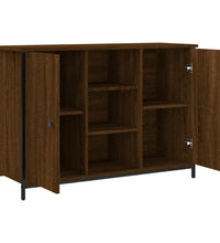 Sideboard Braun Eichen-Optik 100x35x70 cm Holzwerkstoff