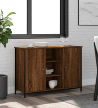 Sideboard Braun Eichen-Optik 100x35x70 cm Holzwerkstoff