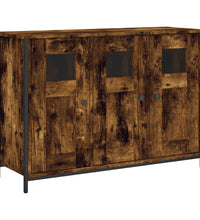 Sideboard Räuchereiche 100x35x70 cm Holzwerkstoff