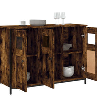 Sideboard Räuchereiche 100x35x70 cm Holzwerkstoff