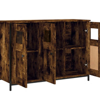 Sideboard Räuchereiche 100x35x70 cm Holzwerkstoff