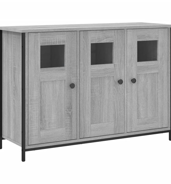 Sideboard Grau Sonoma 100x35x70 cm Holzwerkstoff