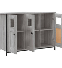 Sideboard Grau Sonoma 100x35x70 cm Holzwerkstoff