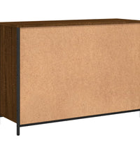 Sideboard Braun Eichen-Optik 100x35x70 cm Holzwerkstoff